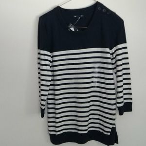 Gap Pullover navy/white  Small